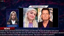 Charlie Sheen Does 'Not Condone' 18-Year-Old Daughter's OnlyFans, but Urges Her to 'Keep It Cl - 1br
