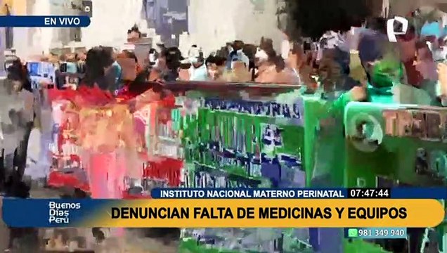 Instituto Materno Perinatal: denuncian falta de medicamentos y equipos para recién nacidos