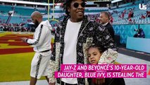 Jay-Z and Beyonce’s Daughter Blue Ivy, 10, Gets Embarrassed by Dad at NBA Game
