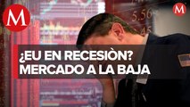 Mercados financieros vuelven a caer por temor a que EU entre en recesión