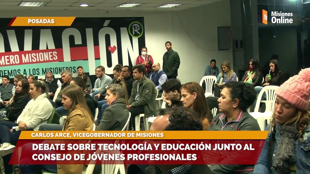 Debate sobre tecnología y educación junto al Consejo de Jóvenes Profesionales