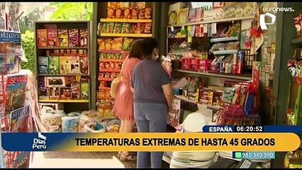 "Es realmente agobiante", reportan inusual ola de calor de hasta 45 grados en España
