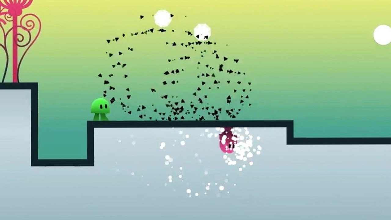 ibb & obb - Launch-Trailer zum Koop-Jump&Run