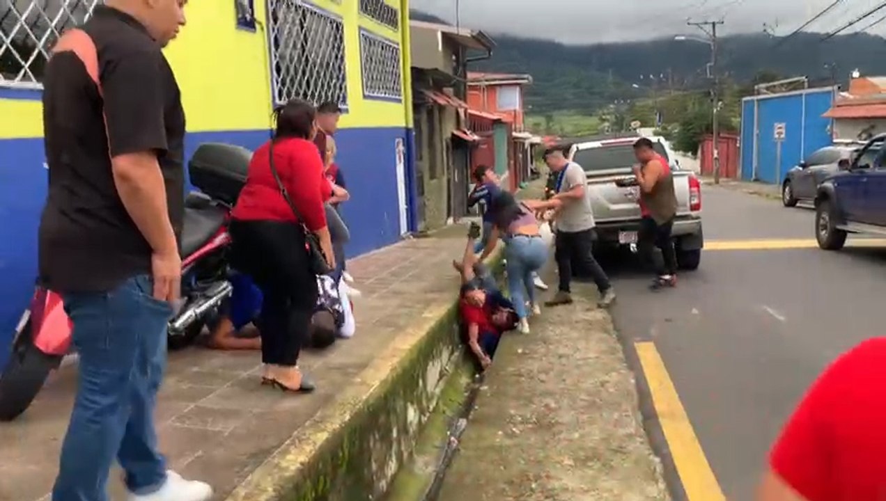 ext-Varios detenidos tras enfrentamientos en Cartago tras partido de La Sele-140622