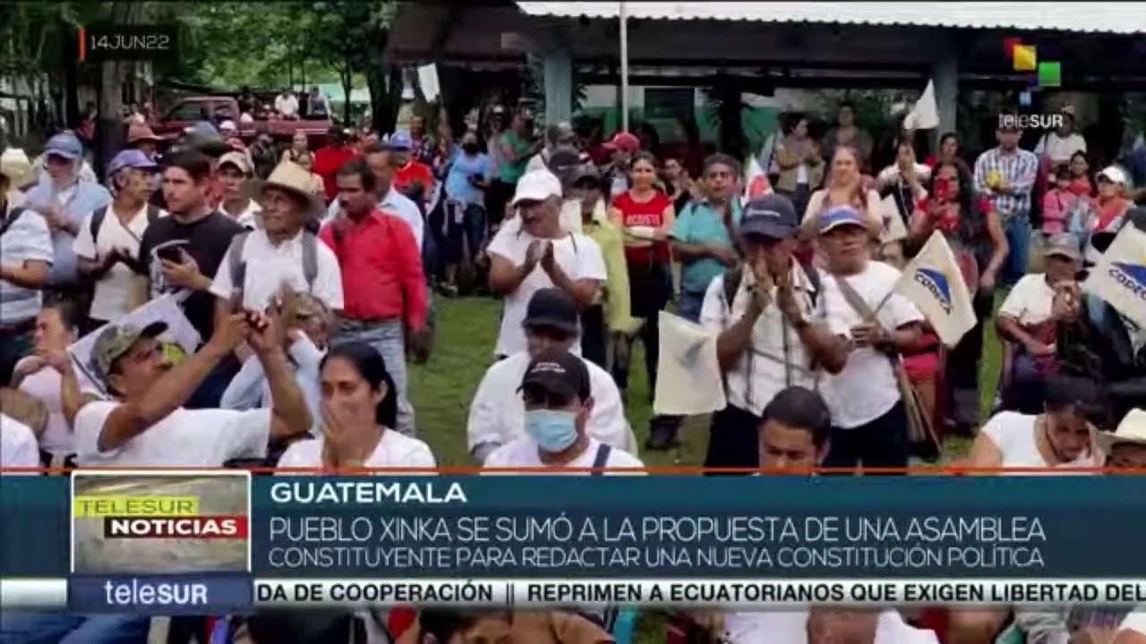 Guatemala: Comunidades rurales del pueblo Xinka se sumó a propuesta de una Asamblea Constituyente