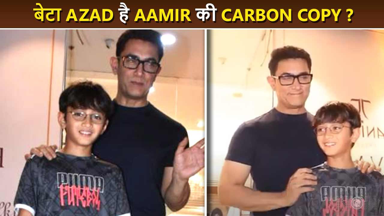 So Similar! Aamir Khan & Azad Rao Khan Look Same To Same, Fans Calls ...
