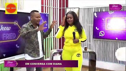 INEDITO DIANA A MENINA DE VESTIDO AMARELO CANTA E ENCANTA NO SHOW DO FRED, Confira