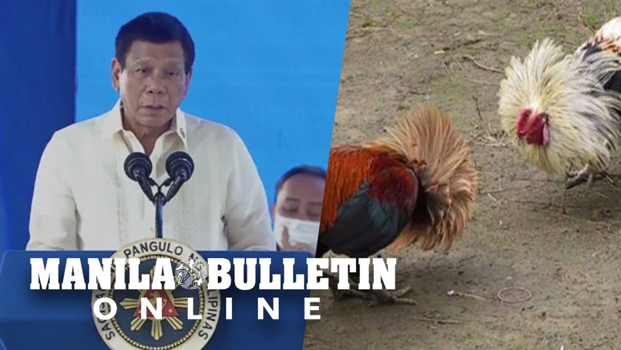 Duterte sorry for allowing e-sabong operations