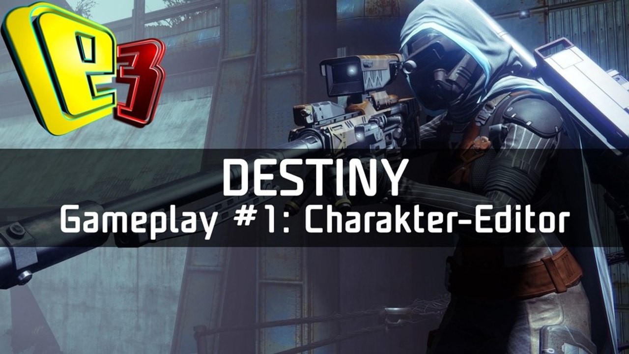 Destiny - Alpha-Gameplay #1: Charakter-Editor & Intro