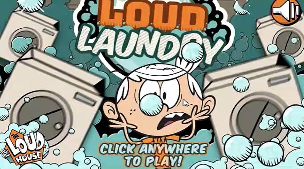 The Loud House: Loud Laundry - Nickelodeon Games - Gameplay