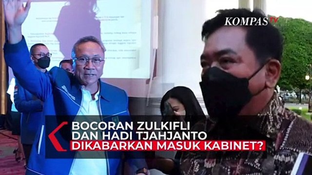 Bocoran Zulkifli dan Hadi Tjahjanto Dikabarkan Masuk Kabinet?