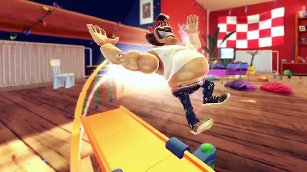 Action Henk - Early-Access-Trailer zum Arschrutsch-Simulator