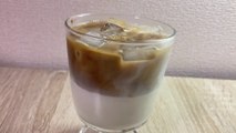 How to make Decaf ice latte (quick and easy recipe using instant coffee)