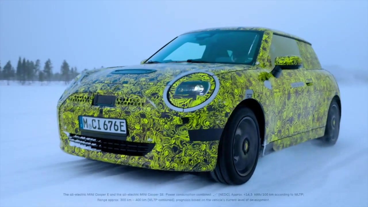 The new MINI - Winter Testing