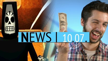 News - Donnerstag, 10. Juli 2014 - Grim Fandango HD für PC; Bioshock Infinite & Co fast geschenkt