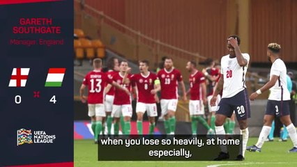 'Painful' to be on the wrong side of records - Southgate sums up Hungary humiliation