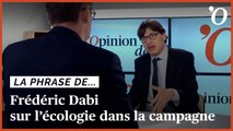 Frédéric Dabi (Ifop) : «Dans les débats, la question de la fin du mois éclipse celle de la fin du monde»