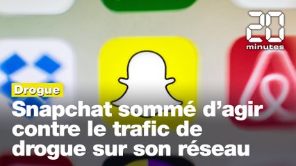 Snapchat sommé d'agir contre le trafic de drogue sur son réseau