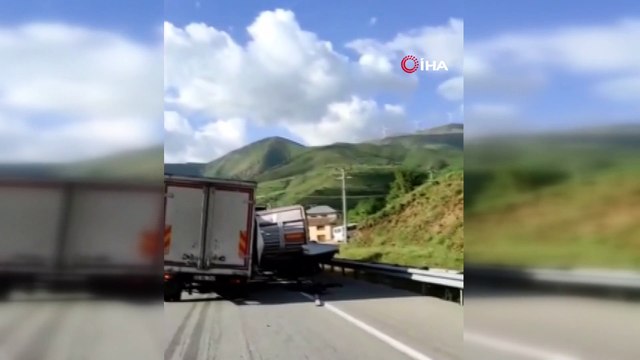 Otomobilin üstü yok oldu! Feci zincirleme kaza… Ölü ve yaralılar var