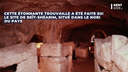 Une pierre tombale "maudite" vieille d'environ 2000 ans découverte en Israël
