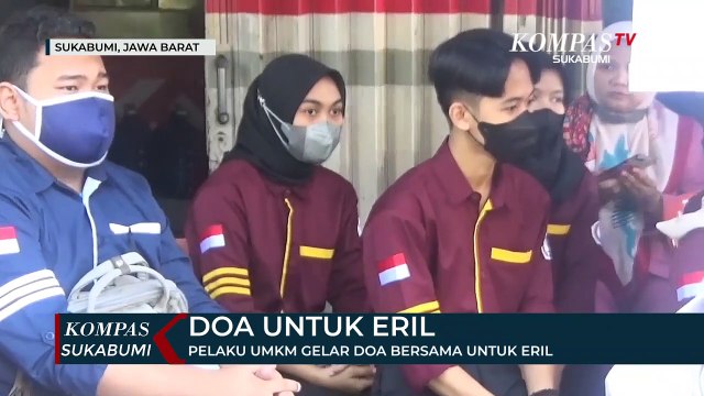 Pelaku UMKM Gelar Doa Bersama Untuk Eril