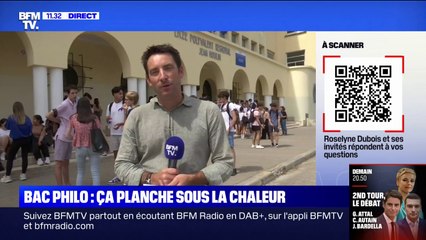 Comment s'est déroulé le bac de philo sous la canicule? BFMTV répond à vos questions