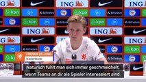 De Jong: “Bin beim größten Verein der Welt”