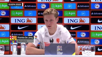 Barcelone - De Jong dément son départ : "Je suis dans le plus grand club du monde"