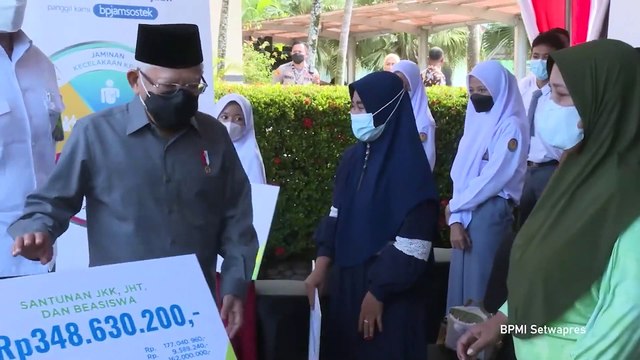 Wakil Presiden Ma’Ruf Amin Melakukan Kunjungan Kerja Ke Provinsi Kepulauan Bangka Belitung