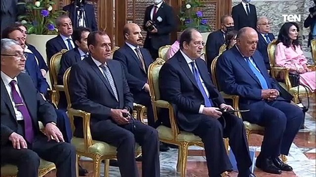 مؤتمر صحفي مشترك للرئيس السيسي ورئيسة المفوضية الأوروبية أورسولا فون دير لاين