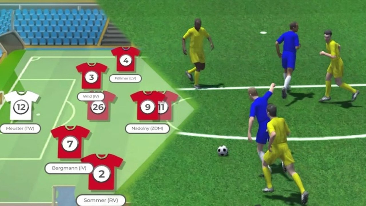 Anstoss 2022: Auf das allererste Gameplay zum 3D-Modus musstet ihr lange warten