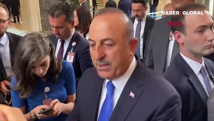 Bakan Çavuşoğlu: Tahıl koridoru planı için Rusya'dan yanıt bekliyoruz