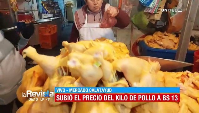 Sube al menos Bs 2 el precio del kilo de pollo en mercados de Cochabamba