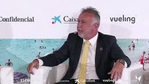 El presidente de Canarias, Ángel Víctor Torres, habla sobre el REF