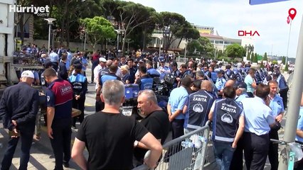 İBB ve czabıtaları birbirine girdi