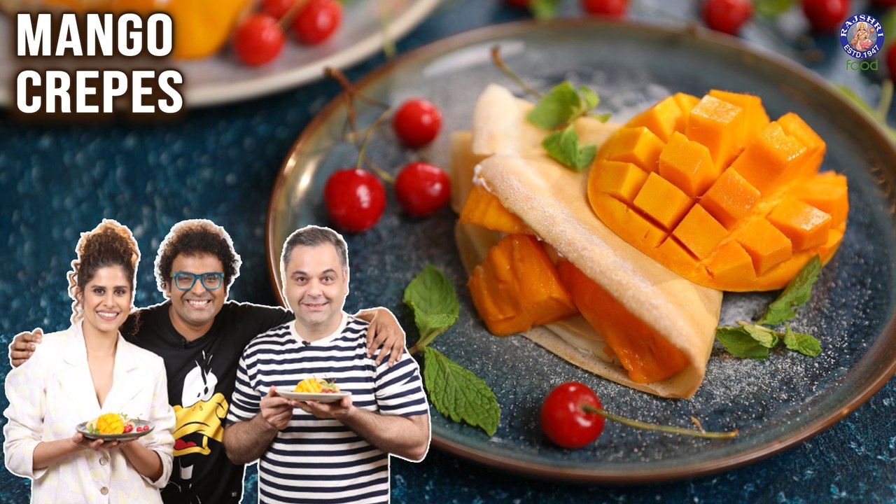 Mango Crepes | How To Make Mango Crepes | Crepe...