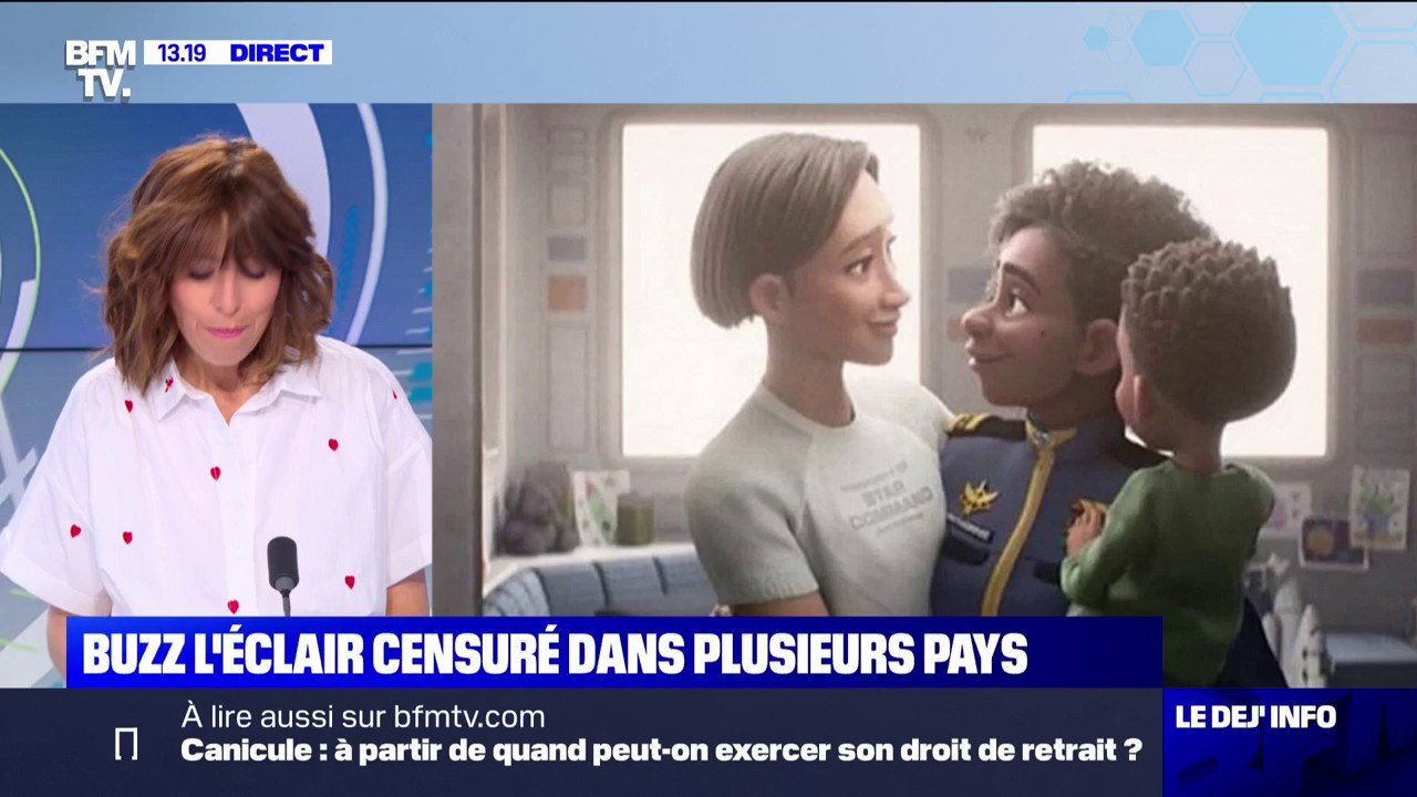 "Buzz l'Éclair" censuré dans plusieurs pays à cause d'un baiser entre deux femmes