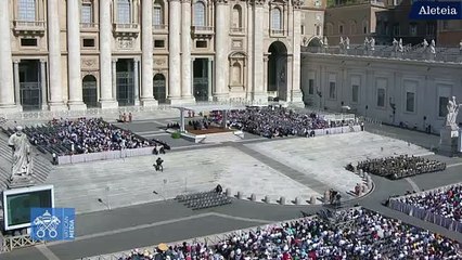 Papa: debemos aceptar los límites del cuerpo