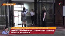 Descartan aumento en las cuotas de colegios privados misioneros