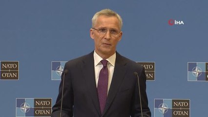 Stoltenberg, "Türkiye'nin Finlandiya ve İsveç'in üyeliği konusundaki endişeleri üzerinde çalışıyoruz"
