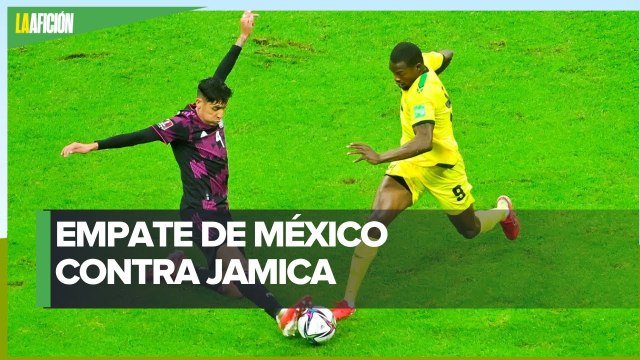 Con gol de Luis Romo, México rescata empate ante Jamaica en Liga de Naciones de Concacaf