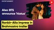 Brahmastra trailer out, fans laud Ranbir Kapoor-Alia Bhatt's chemistry and VFX
