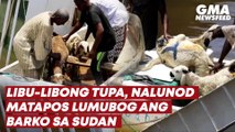 Thousands of sheep drown in Sudan port | GMA News Feed