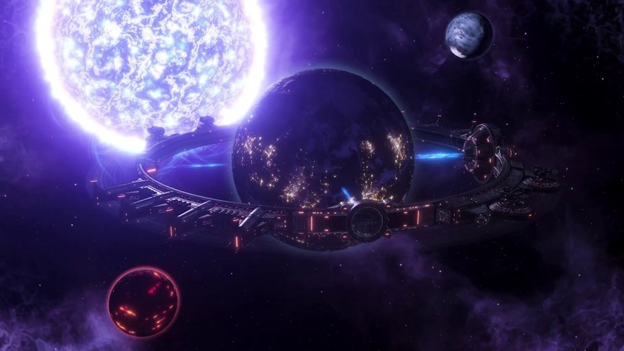 Stellaris: overlord im launch-trailer: das große addon mit megastrukturen ist da!