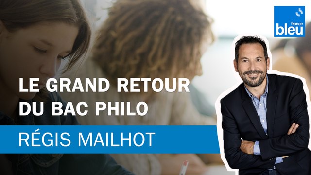 Régis Mailhot : le grand retour du bac philo