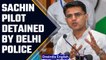 Sachin Pilot detained outside Congress headquarters in Delhi | Oneindia News *News