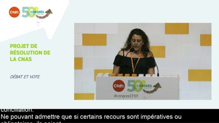 REPLAY 50e Congrès CFDT - mercredi 15 juin 2022 - 11h/12h30