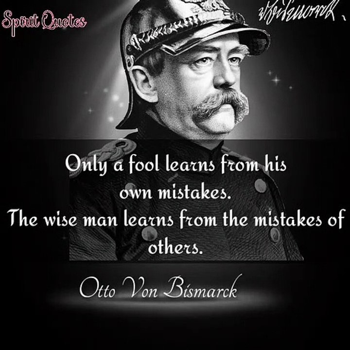 Otto Von Bismarck Best Quotes about life - Life changing quotes #shorts #motivation
