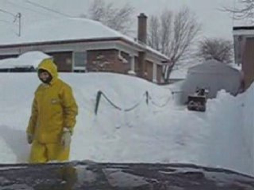 Lendemain de tempête 9 mars 2008 Laval QC