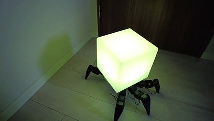 Cette lampe araignée vous suit partout